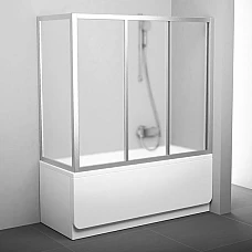 Нерухома стінка для ванни Ravak APSV-70 95010U02ZG сатин GRAPE