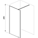 Недвижимая стенка Ravak Walk In Wall-70 v.200 GW9W10300Z1 черный Transparent