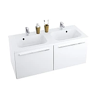 Тумба под двойной умывальник белая Ravak SD-1200 Chrome X000000536