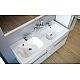 Тумба под двойной умывальник белая Ravak SD-1200 Chrome X000000536
