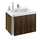 Тумба під умивальник темний горіх Ravak SD- 10° 550 X000000744 R - правосторонній
