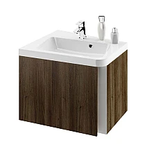 Тумба под умывальник темный орех Ravak SD-10° 650 X000000750 R - правосторонний