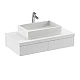 Тумба под умывальник белая Ravak SD-800 Formy X000001029