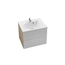 Тумба под умывальник капучино/белый Ravak SD-760 Rosa II X000001295