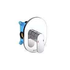 Змішувач прихованого монтажу без перемикача R-box Chrome Ravak X070057