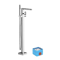 Смеситель напольный для ванны Ravak Chrome X070101