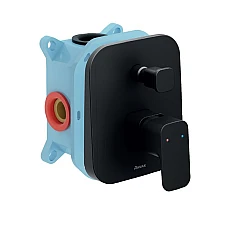Смеситель скрытого монтажа для ванны Ravak 10° X070158 черный