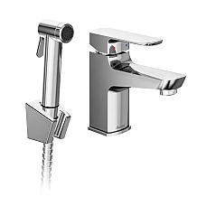 Змішувач для умивальника з гігієнічним душем Ravak X070165