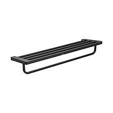 Полиця для рушників з тримачем Ravak 10° X07P563 чорна