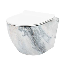 Унітаз підвісний Rea Carlos Slim 37x49 REA-C8002