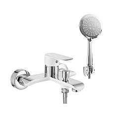 Смеситель для ванны Rea Bloom REA-B9918 белый/хром