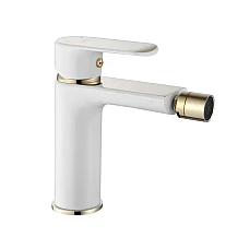 Смеситель для биде Rea Bloom REA-B9930 белый/золото