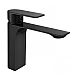 Чорний змішувач для умивальника Rea Urban REA-B9907