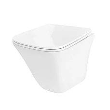 Унітаз підвісний Rea Tobi 34x50 Rimless