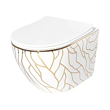 Унітаз підвісний Rea Carlos Flat Wave 37x49 REA-C8767