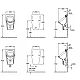 Пісуар VILLEROY & BOCH Omnia Architectura 55740001