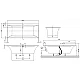Ванна кварилова VILLEROY & BOCH Squaro Edge 12 190x90 UBQ190SQE2DV-01