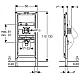 Інсталяція для пісуара GEBERIT Duofix 111.689.00.1 