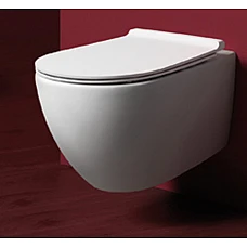 Унітаз підвісний SIMAS Vignoni VI18+F85 +VI004 з кріпленням та кришкою Softclose безобідковий