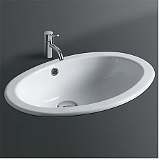 Умивальник вбудована SIMAS Monia S51 63х56