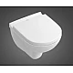 Унітаз підвісний VILLEROY & BOCH O.NOVO 5660HR01 без обідка з кришкою soft-close 