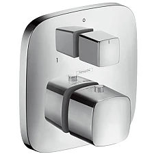 Термостат з запірним вентилем HANSGROHE PuraVida 15771000 