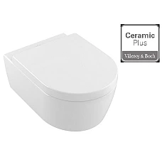 Унітаз підвісний VILLEROY & BOCH AVENTO 5656HRR1 без обідка