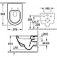 Унітаз підвісний VILLEROY & BOCH SUBWAY 2.0 5614R2R1 без обідка