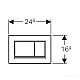 Кнопка змиву Geberit Sigma40 115.629.SJ.1 чорний