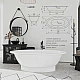 Ванна окремостояча STUDIO STONE LIARD 202x110 LIA202110