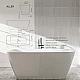 Ванна окремостояча STUDIO STONE ALLER 154x62 ALL154062