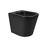 Биде напольное Qtap Scorpio QT14441003CMB черное матовое