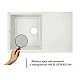 Кухонна мийка Lidz 790x495/230 STO-10 LIDZМSTO10790495230 світло-сірий