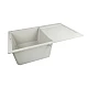 Кухонна мийка Lidz 790x495/230 STO-10 LIDZМSTO10790495230 світло-сірий