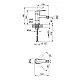 Смеситель для биде Lidz Nicole 001AF (k35) LDNIC001AFCRM35100 Chrome