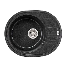 Кухонна мийка Lidz 620x500/200 GRF-13 LIDZGRF13620500200 графіт