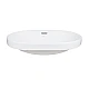 Раковина Qtap Leo 590x400x170 White с донным клапаном QT11114028W