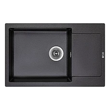 Кухонна мийка Lidz 781x510/200 GRF-13 LIDZGRF13781510200 графіт
