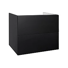Тумба подвесная Qtap Tern 80х46 QT1773TNL802MB черный матовый
