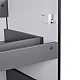 Тумба подвесная Qtap Tern 80х46 QT1773TNL802MB черный матовый