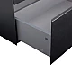 Тумба подвесная Qtap Tern 80х46 QT1773TNL802MB черный матовый