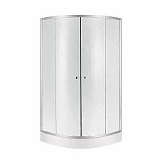 Набір Lidz душова кабіна Latwa SC90x90.SAT.LOW.FR, скло Frost 4 мм + піддон Kupala