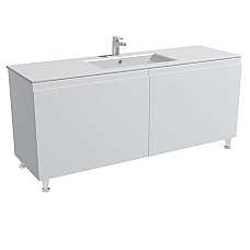 Тумба підлогова з раковиною 150х82 Qtap Scorpio WHITE