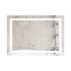 Зеркало Qtap Mideya 1000х700 с LED-подсветкой Touch, с антизапотеванием, диммером QT2078NCF10070W