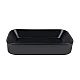 Умивальник-чаша Qtap Scorpio 55х39 QT14112243MBN чорний матовий