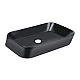 Умивальник-чаша Qtap Scorpio 55х39 QT14112243MBN чорний матовий