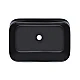 Умивальник-чаша Qtap Scorpio 55х39 QT14112243MBN чорний матовий