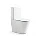 Унітаз підлоговий Qtap Swan Ultra Quiet з сидінням Soft-close QT16222182TW білий