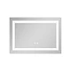 Зеркало Qtap Cardinal (CA1) 800х600 с LED-подсветкой Touch, с антизапотеванием, с диммером, рег. темп. цвета (3000-6500K) QT0478C8060