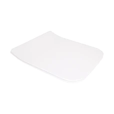 Сидіння для унітаза Qtap Crow 640 з мікроліфтом Quick Release QTSC179W48700 біле